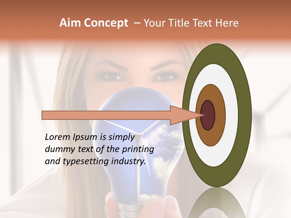 Shield Metal Scarf PowerPoint Template