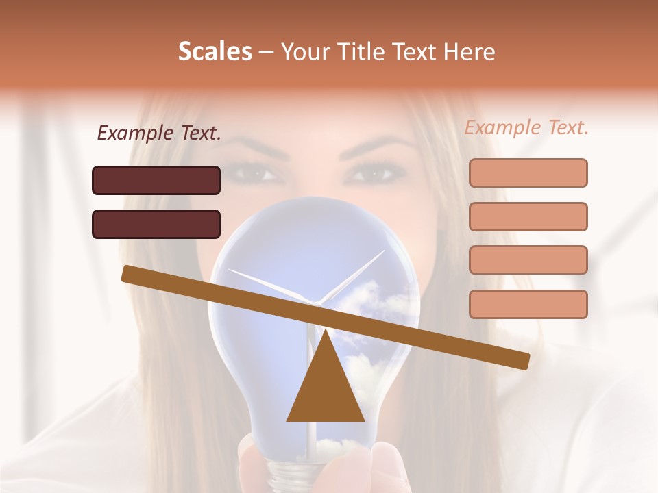 Shield Metal Scarf PowerPoint Template