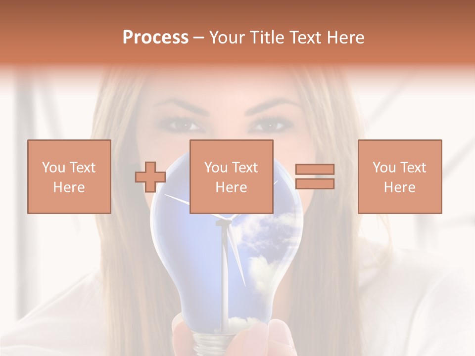 Shield Metal Scarf PowerPoint Template