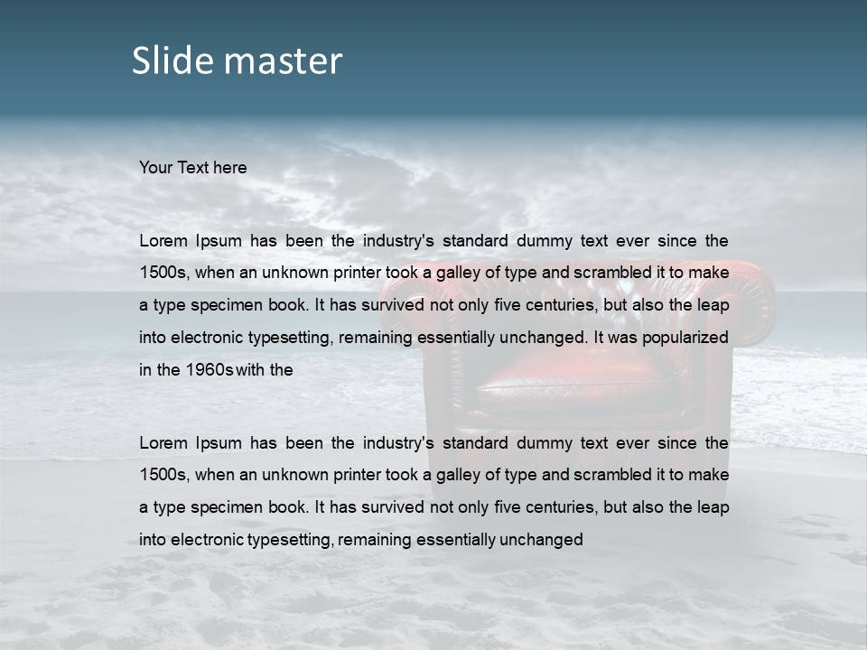 Power Business Card PowerPoint Template