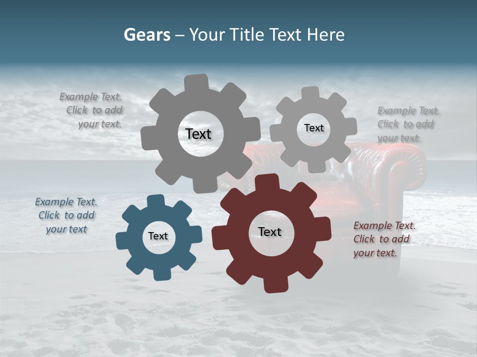 Power Business Card PowerPoint Template