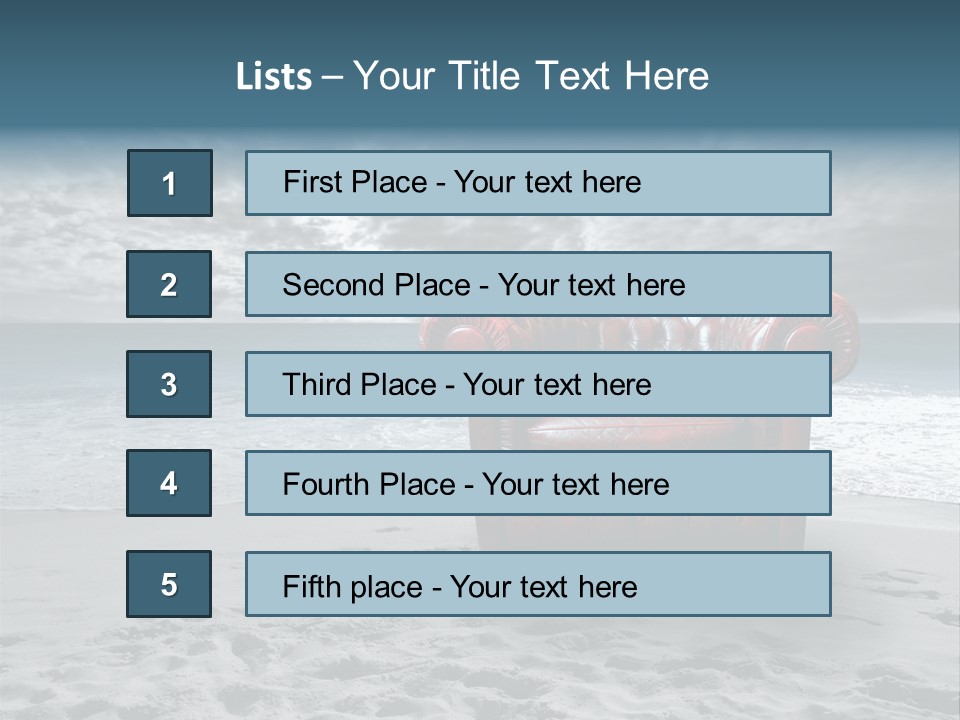 Power Business Card PowerPoint Template