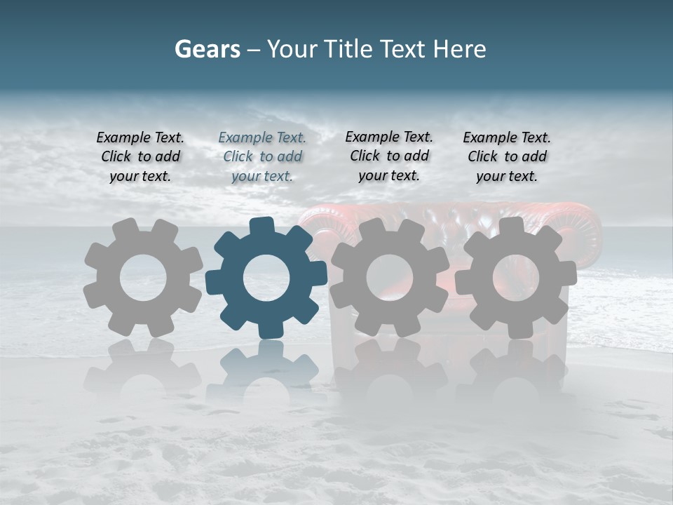 Power Business Card PowerPoint Template