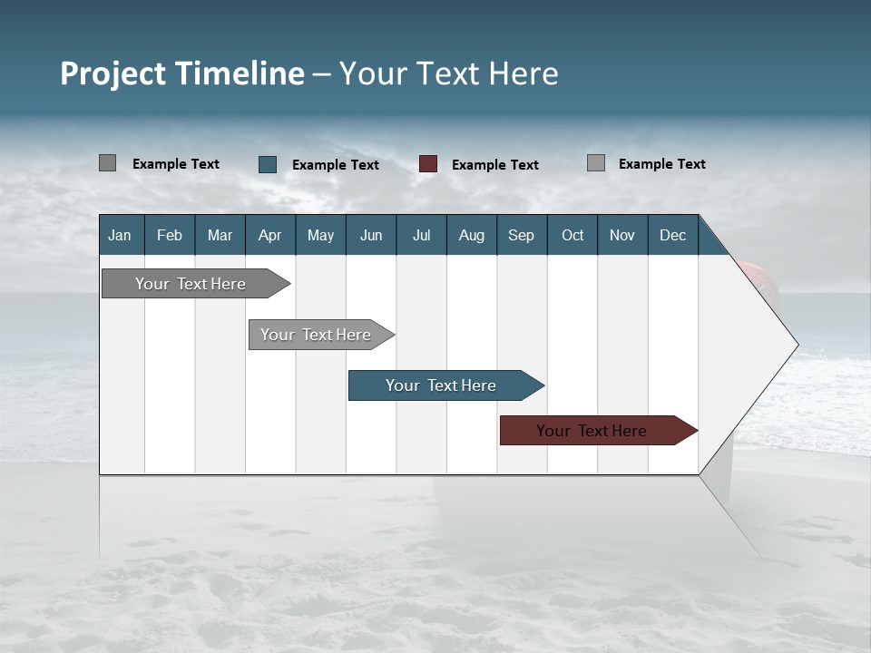 Power Business Card PowerPoint Template