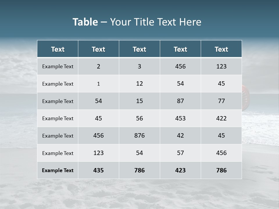 Power Business Card PowerPoint Template