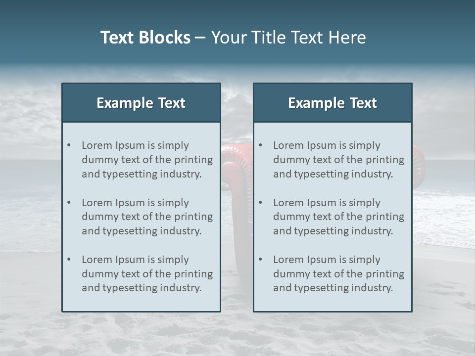 Power Business Card PowerPoint Template