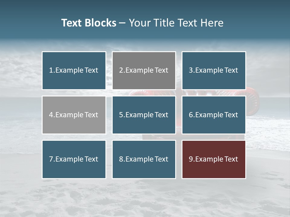 Power Business Card PowerPoint Template