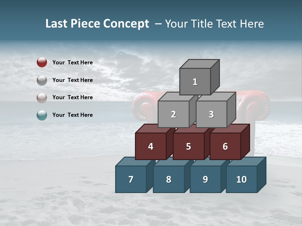 Power Business Card PowerPoint Template
