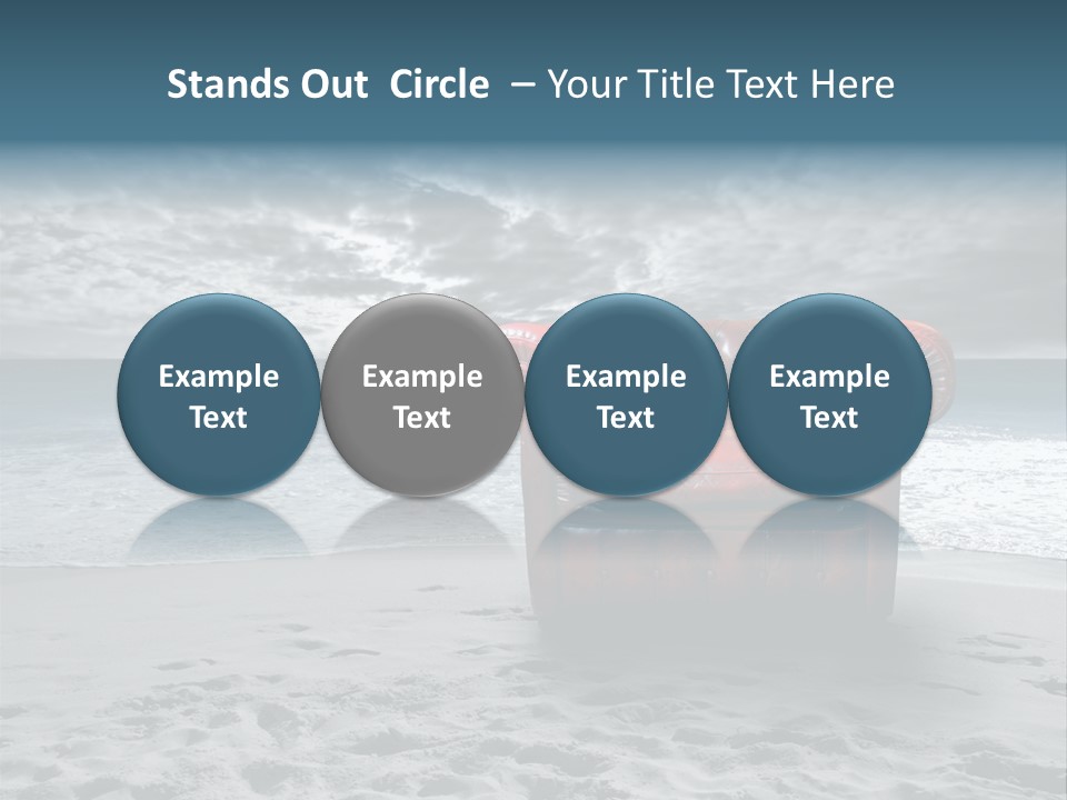 Power Business Card PowerPoint Template