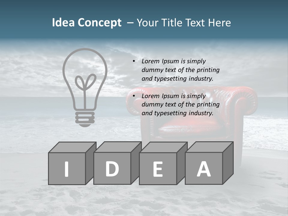 Power Business Card PowerPoint Template