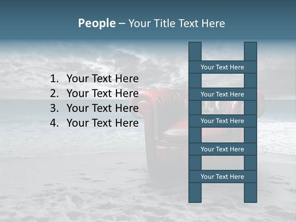 Power Business Card PowerPoint Template