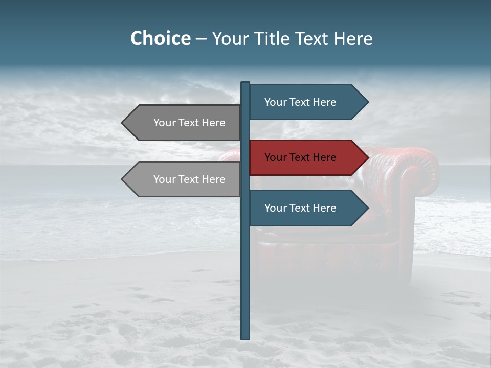 Power Business Card PowerPoint Template
