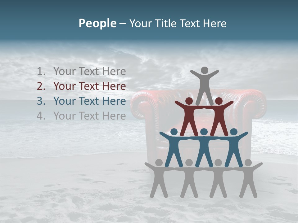 Power Business Card PowerPoint Template