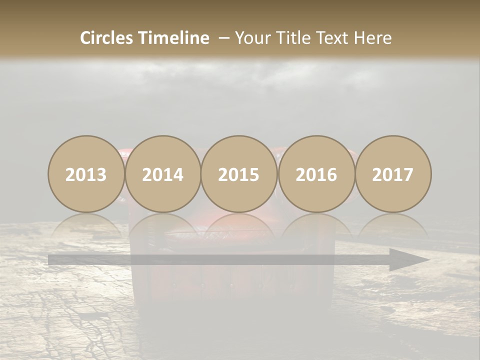 Regard Armchair Stop PowerPoint Template