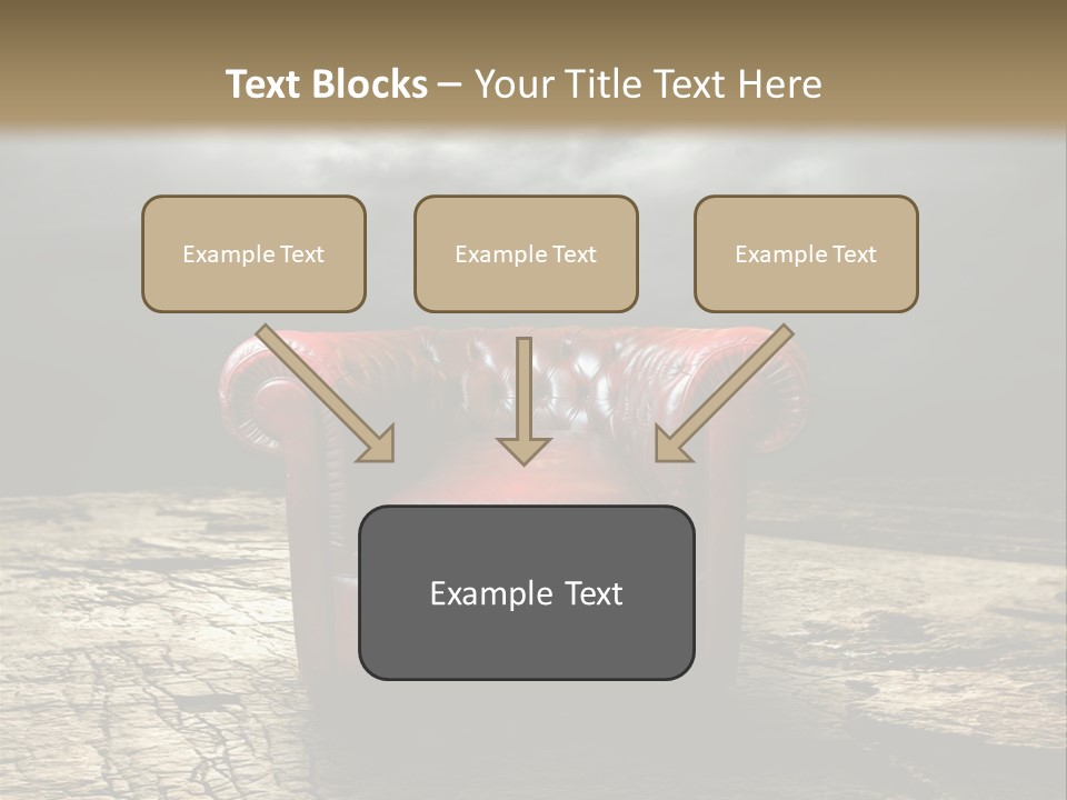 Regard Armchair Stop PowerPoint Template