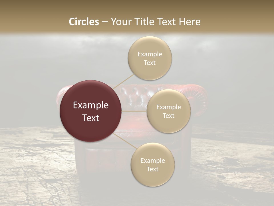 Regard Armchair Stop PowerPoint Template