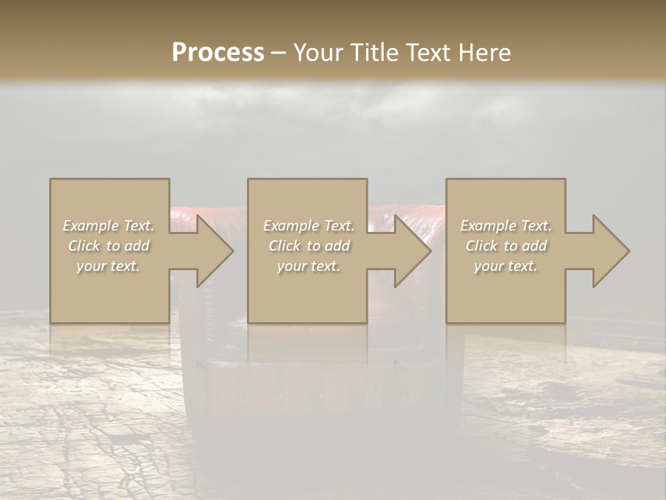 Regard Armchair Stop PowerPoint Template