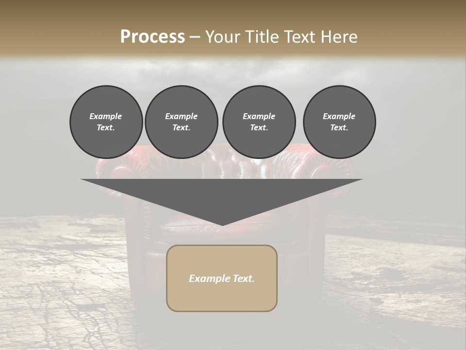 Regard Armchair Stop PowerPoint Template
