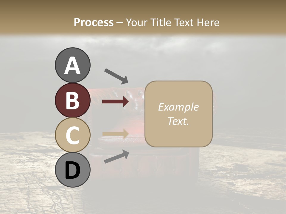 Regard Armchair Stop PowerPoint Template