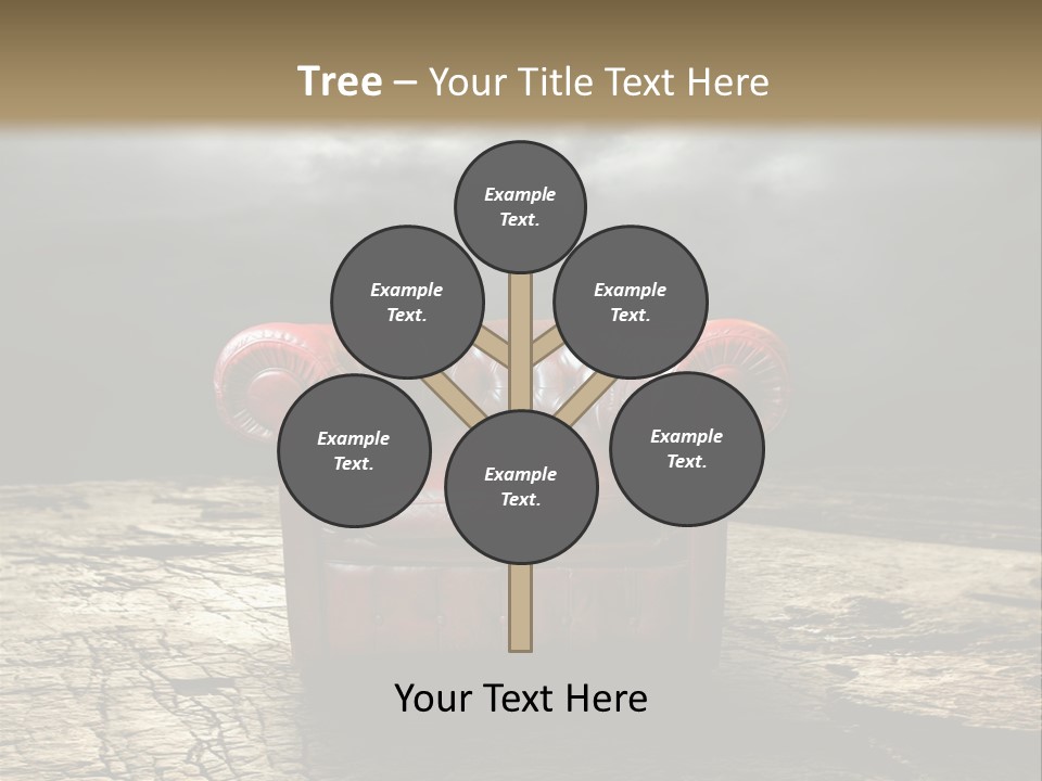 Regard Armchair Stop PowerPoint Template