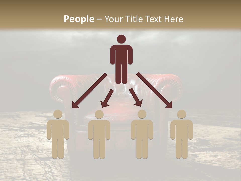 Regard Armchair Stop PowerPoint Template