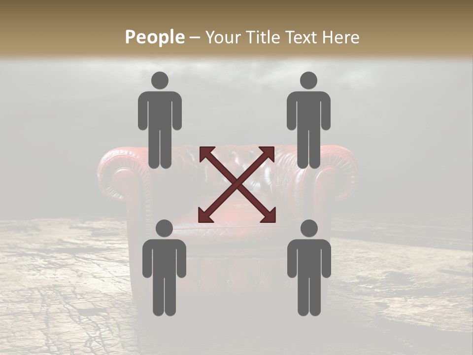 Regard Armchair Stop PowerPoint Template