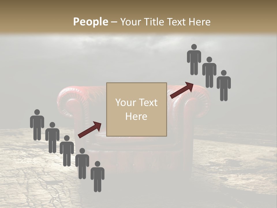 Regard Armchair Stop PowerPoint Template