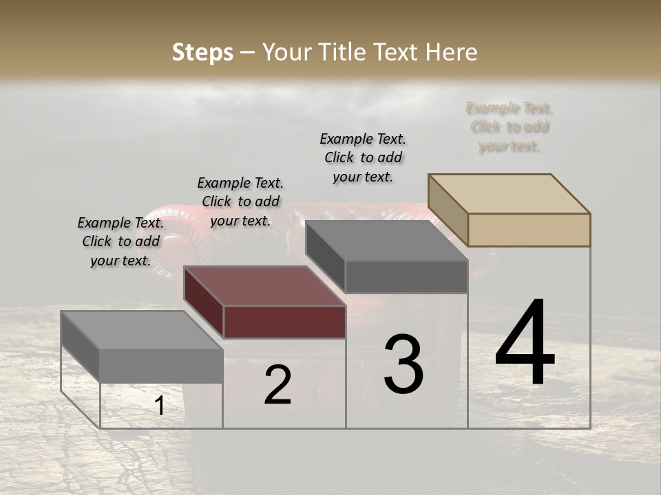Regard Armchair Stop PowerPoint Template