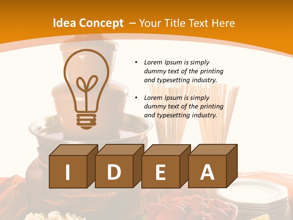 Pineapple Sweet Fruit PowerPoint Template