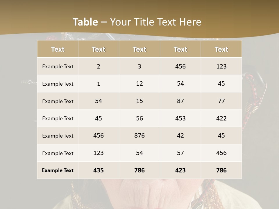 Shield Metal Scarf PowerPoint Template