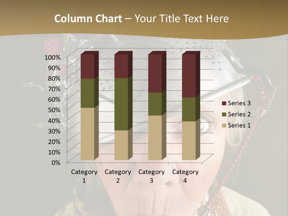 Shield Metal Scarf PowerPoint Template
