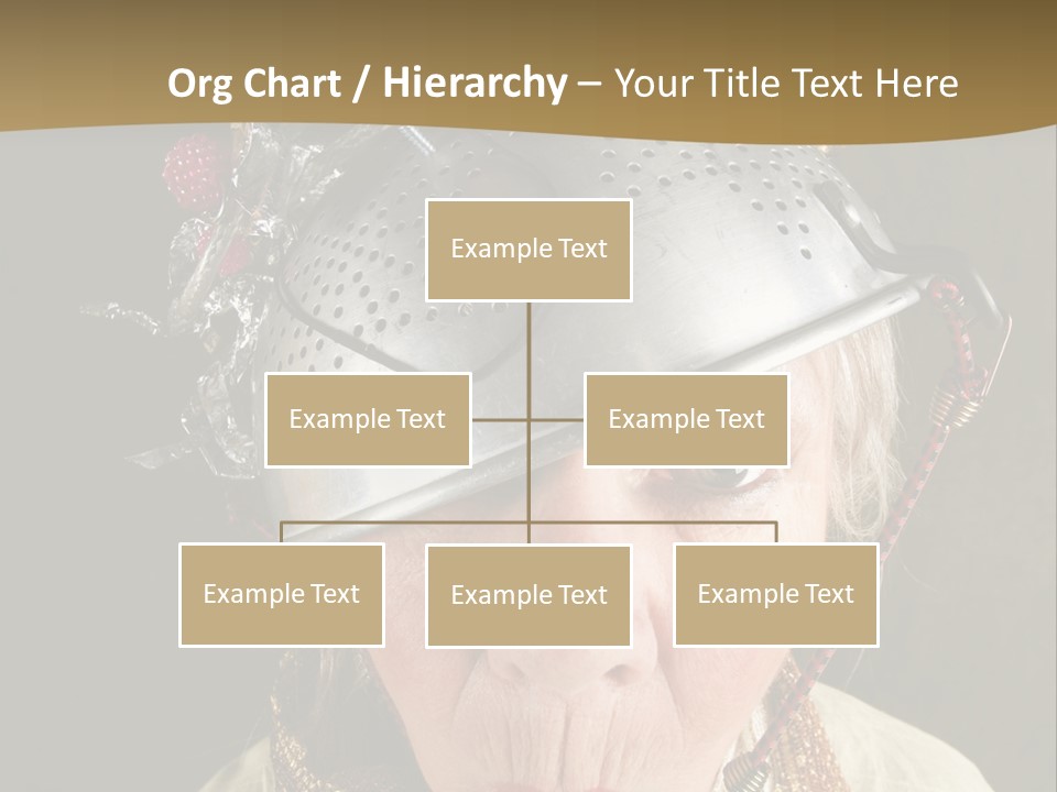 Shield Metal Scarf PowerPoint Template