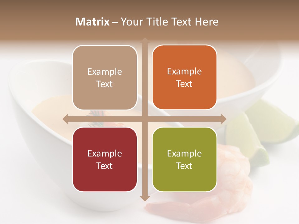 Seafood Healthy Dish PowerPoint Template