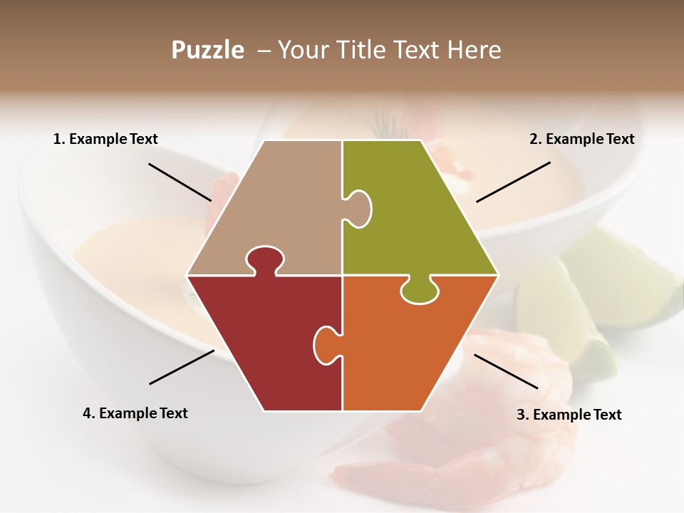 Seafood Healthy Dish PowerPoint Template