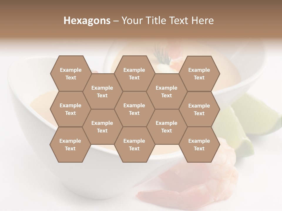 Seafood Healthy Dish PowerPoint Template