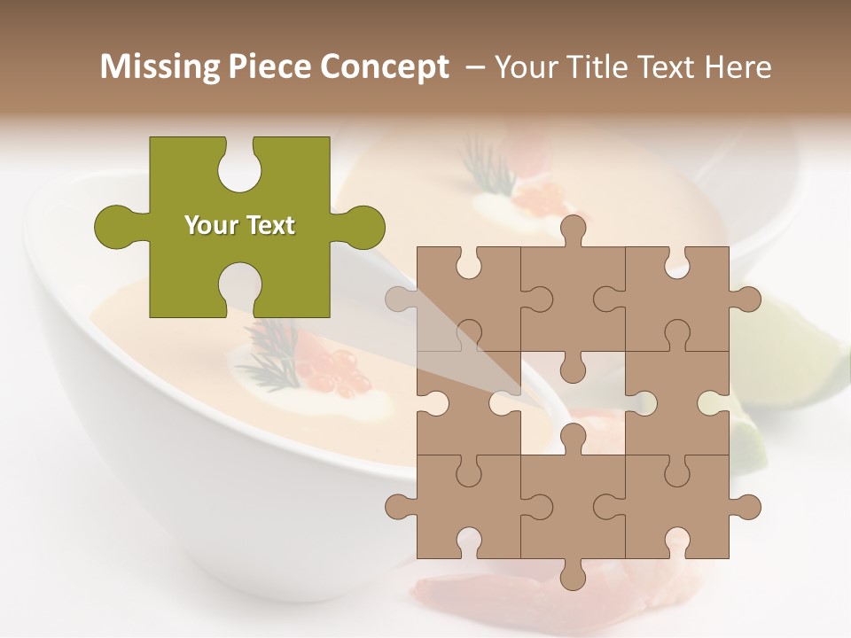 Seafood Healthy Dish PowerPoint Template