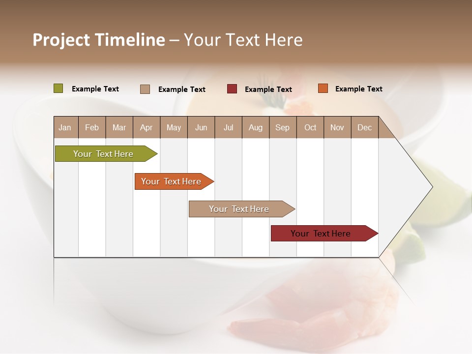 Seafood Healthy Dish PowerPoint Template