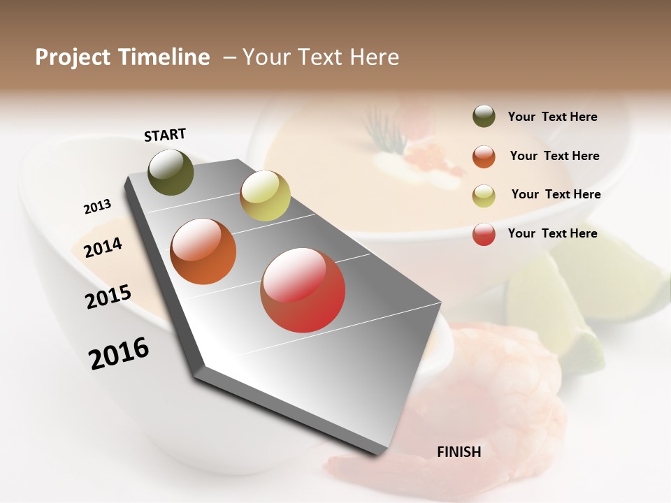 Seafood Healthy Dish PowerPoint Template