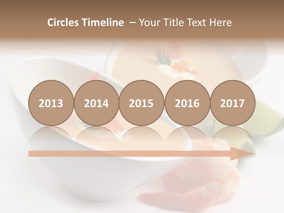 Seafood Healthy Dish PowerPoint Template