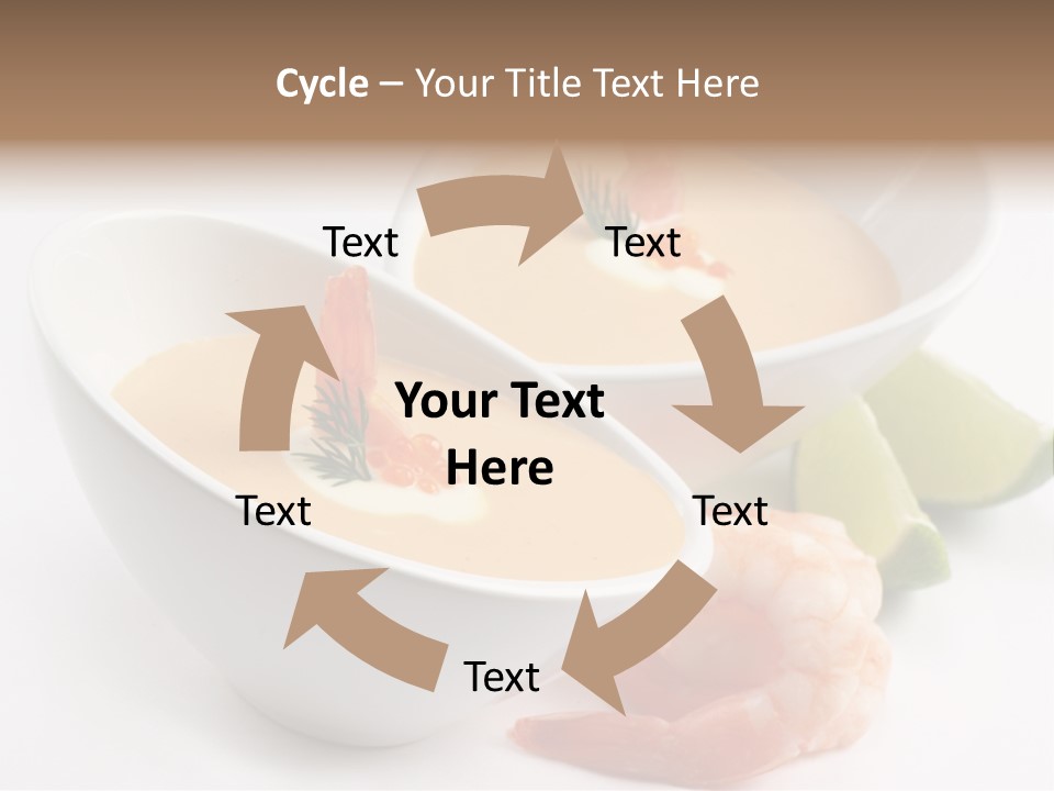 Seafood Healthy Dish PowerPoint Template