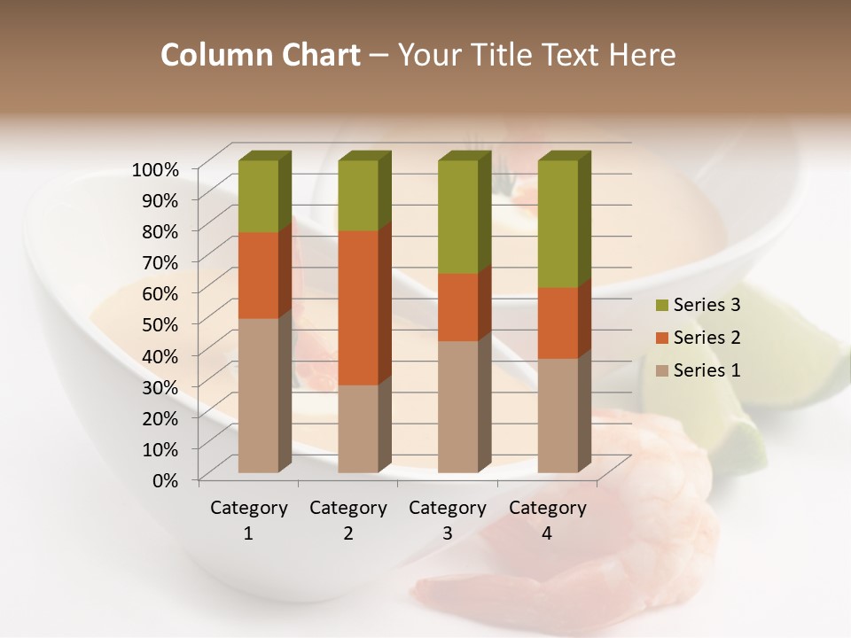 Seafood Healthy Dish PowerPoint Template
