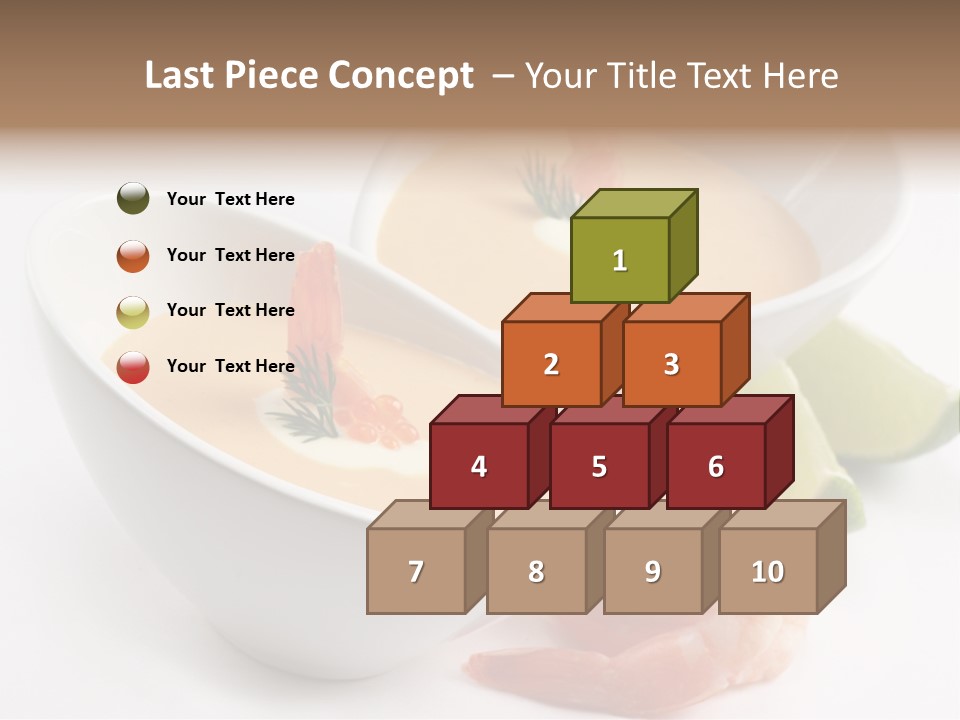 Seafood Healthy Dish PowerPoint Template