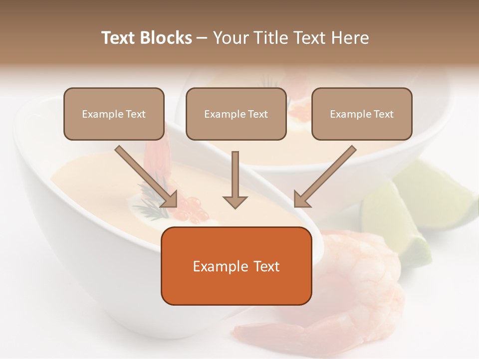 Seafood Healthy Dish PowerPoint Template