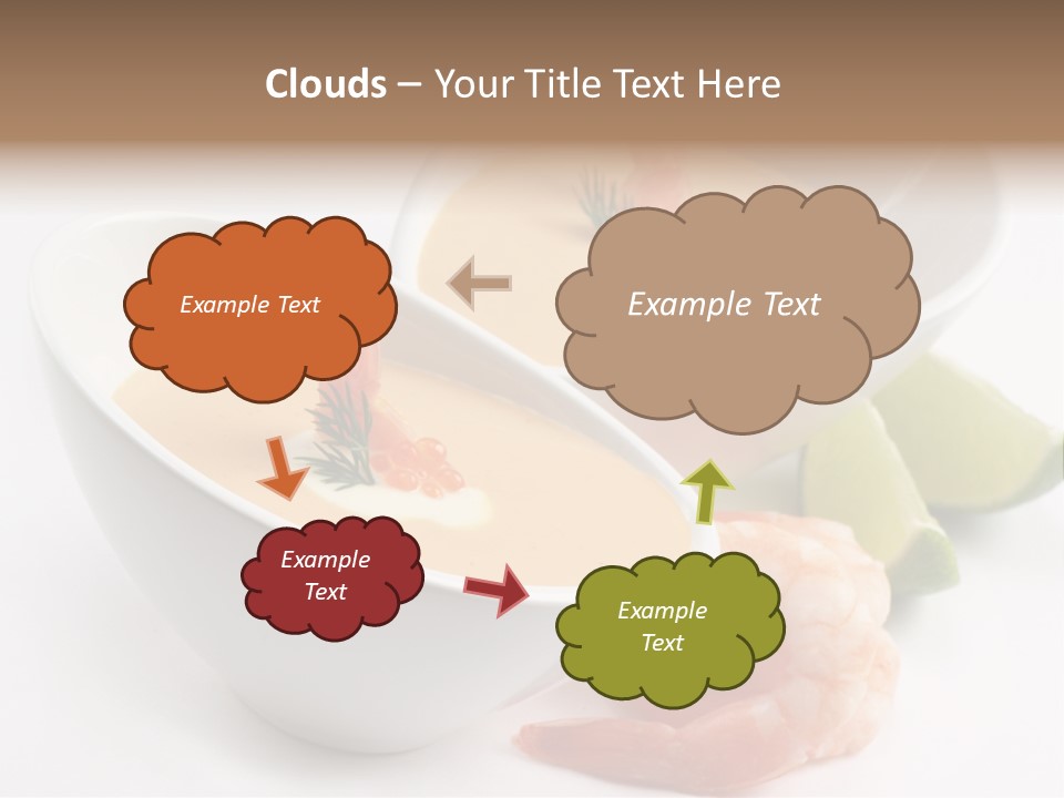 Seafood Healthy Dish PowerPoint Template