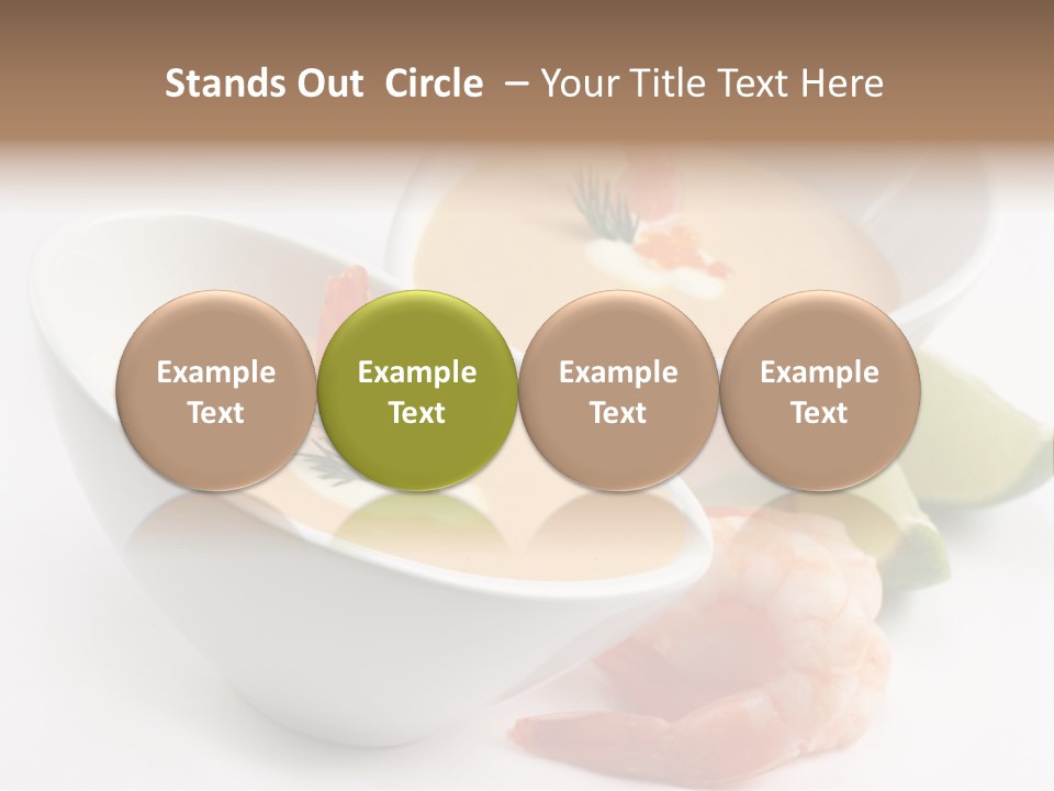 Seafood Healthy Dish PowerPoint Template