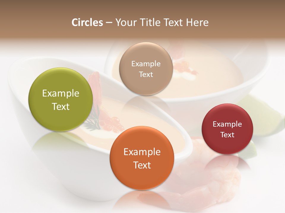 Seafood Healthy Dish PowerPoint Template