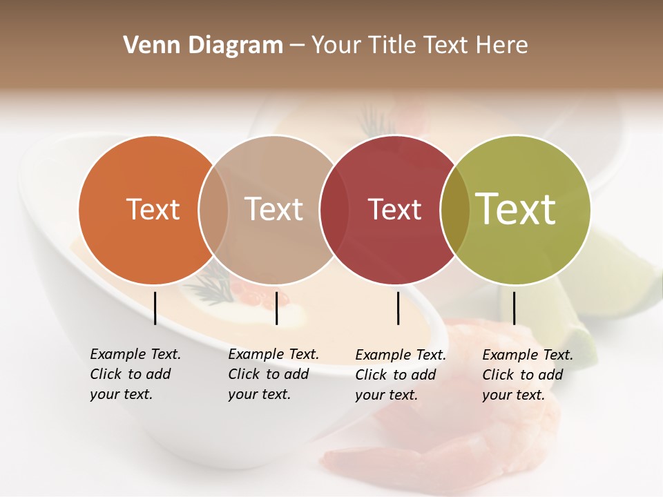 Seafood Healthy Dish PowerPoint Template