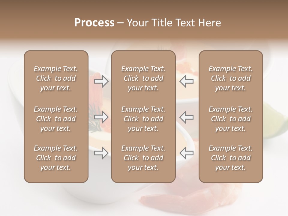 Seafood Healthy Dish PowerPoint Template