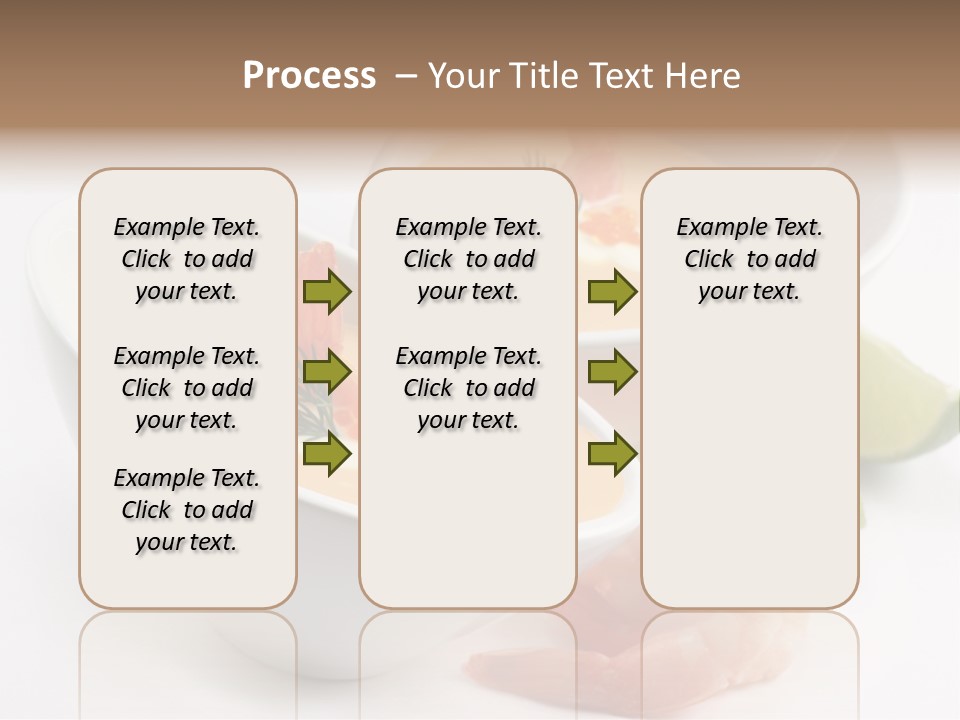Seafood Healthy Dish PowerPoint Template