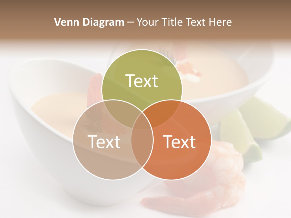 Seafood Healthy Dish PowerPoint Template